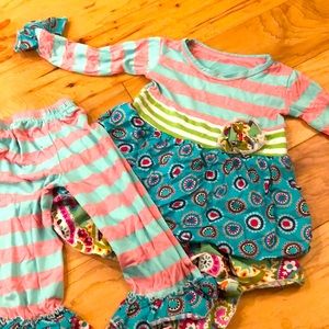 Matilda Jane 2T long sleeve tunic and pants